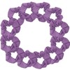 12 Pack Solid Hair Ties Scrunchies (Lavender)