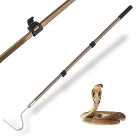 Smarkey Snake Catcher Grabber Hook Handling Tool for Rattlesnake Copperhead Python Catching Control Moving Capture Remove Trapping Feeding