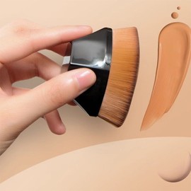 Life Goods Portable Makeup Brush Foundation Fine Bristles Pore Coverage