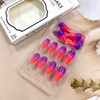 Almond Tip Press on Nails Medium Gradient Aurora False Nails