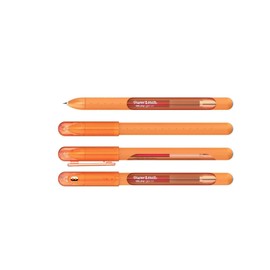 Newell Brands 4x Paper Mate InkJoy Capped Gel Ink Pens Assorted Colours 0.7mm Medium Point Nib Tip Adult Colouring Set (Orange)