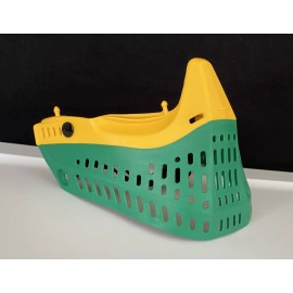 JT Paintball NEW JT Proflex Yellow & Green  Bottom With Chinstrap Paintball Mask Goggle