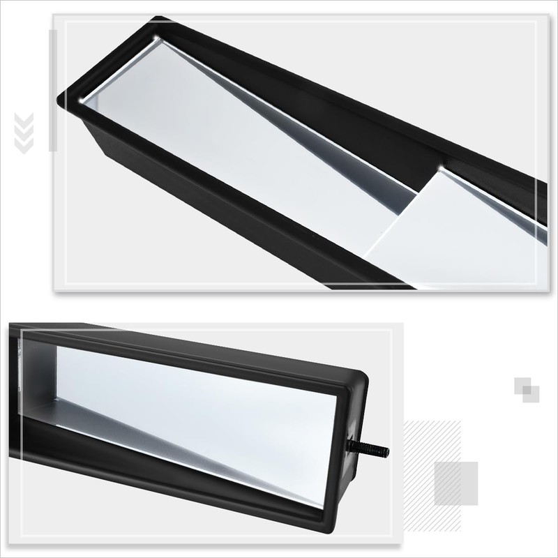 Universal Adjustable 5-Panel Wink Rear View Mirrors Compatible with EZGO/Club
