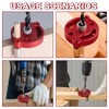 Rierousy Drilling Template Furniture Making Drilling Aid Vertical Drilling Woodworking