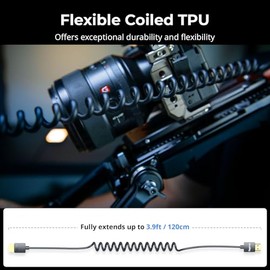 SmallRig Cable HDMI 2.0 Espiral 4K@60Hz 18Gbps