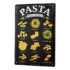 Tin Sign Metal Wall Plaque PosterKitchen Pasta
