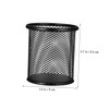 DOITOOL 1set Metal Mesh Pen Holder Desktop Storage Organizer for