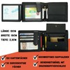 Manza Men's Leather Wallet with RFID Protection and Secret Compartment,