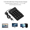 GOWENIC Wired Numeric Keypad, Waterproof Wired USB Numeric Keypad with