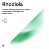 Thorne Rhodiola - Botanical Supplement for Stress Relief - Enhances