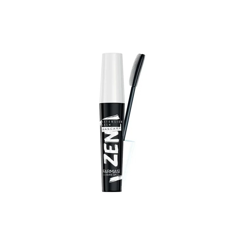 Mascara De Pestañas Zen Extension Lash Farmasi Color Negro