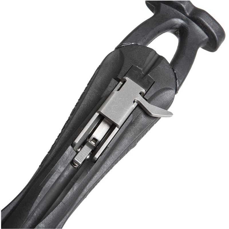 SALVIMAR Unisex - Adult Metal Handle for Arbalete, Black, fusto