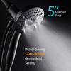 AquaDance New Magnetic Guidance Docking System - High-Pressure 8-setting Handheld