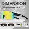 FMY Polarized Cycling Glasses Youth Baseball Glasses for Men Women,UV400