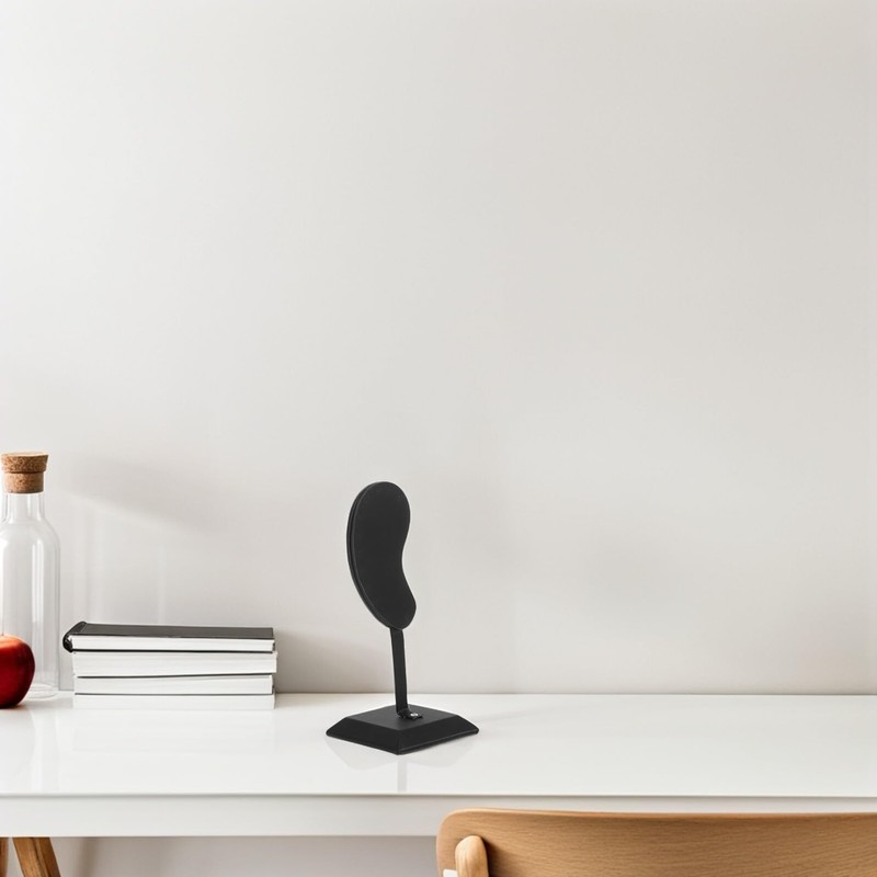 DIYEAH Espositore di orecchini a forma di orecchio nero organizer