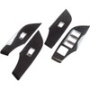 FUKUARE Toyota New RAV4 Door Switch Panel, Black Carbon Style,