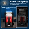 Resin 3D Printer Enclosure with Ventilation Kit & LED Light,