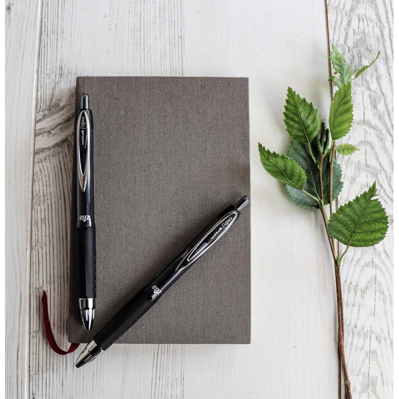 Uni-Ball Signo UMN-207E Green Gel Ink 0.7mm Box of 12