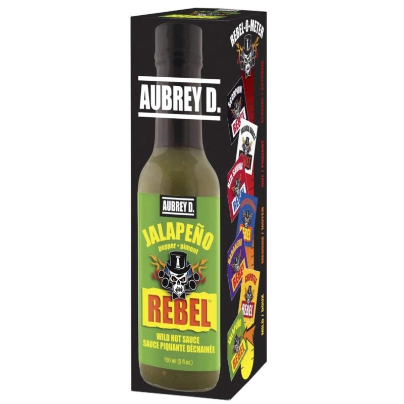 Aubrey D. Jalapeno Hot Sauce, 150ml/5.1 fl. oz.