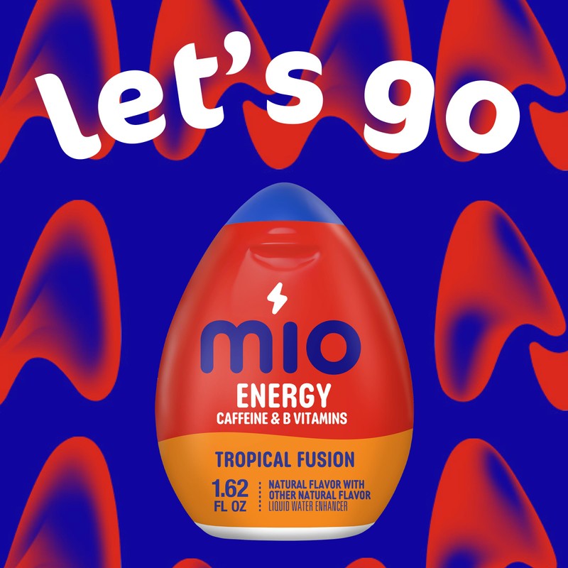 Mio Energy Liquid Water Enhancer, Tropical Fusion, 1.62 OZ, (Pack