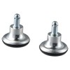 dohobby 5PCS Bell Glides Replacement Office Chair or Stool Swivel