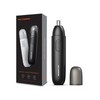 Rechargeable Nose Hair Trimmer for Men – 360° Dual-Blade Electric