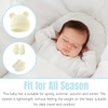 Hybursky Newborn Baby Beanie Hat and Gloves Socks 3 Pack