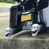 Hopowa Hammerte Aluminium Skull Exhaust Tip (3 Inches)