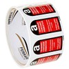 Caledonia Signs 59765 Contains Asbestos ,White,100 S/A Label, 27 mm