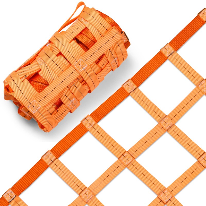 3.28' x 3.28' Cargo Lifting Nets - Flat Polyester Sling