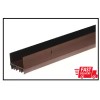 Frost King 36 In. X 1-3/4 In. Brown Vinyl Slide-On