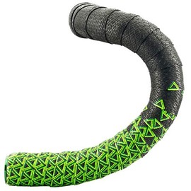 Deda Elementi Loop Handlebar Tape, Black/Green