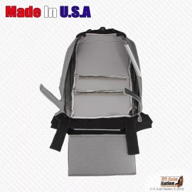 US Auto Nation 832-790-4949 2004 2005 2006 2007 2008 For Acura TSX Driver Passenger Leather Seat Cover Black - Passenger Bottom