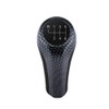 6 Speed Shift Knob Shifter Head Car Carbon Fiber Gear