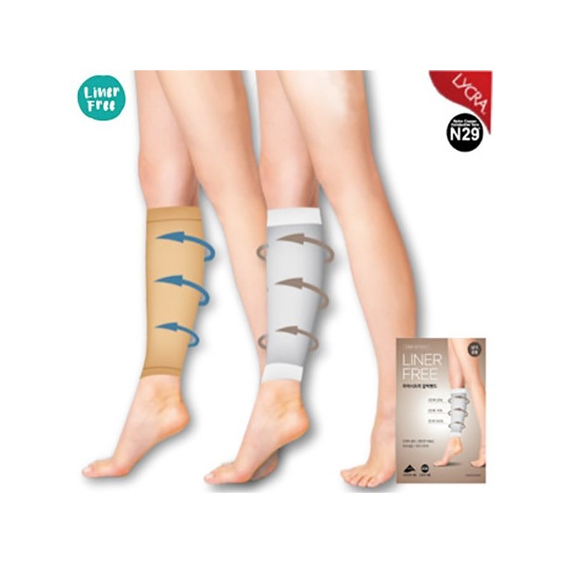 Liner-free medical compression stockings for nurses, leg edema, swelling, liner-free