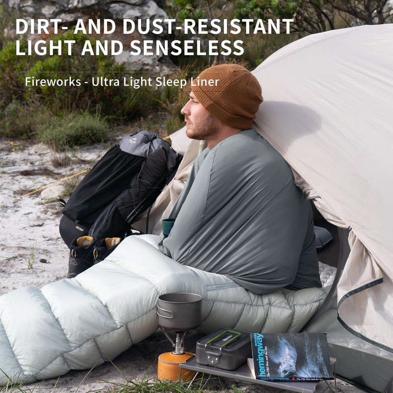 Naturehike Ultralight Sleeping Bag Liner Hut Sleeping Bag only 128g