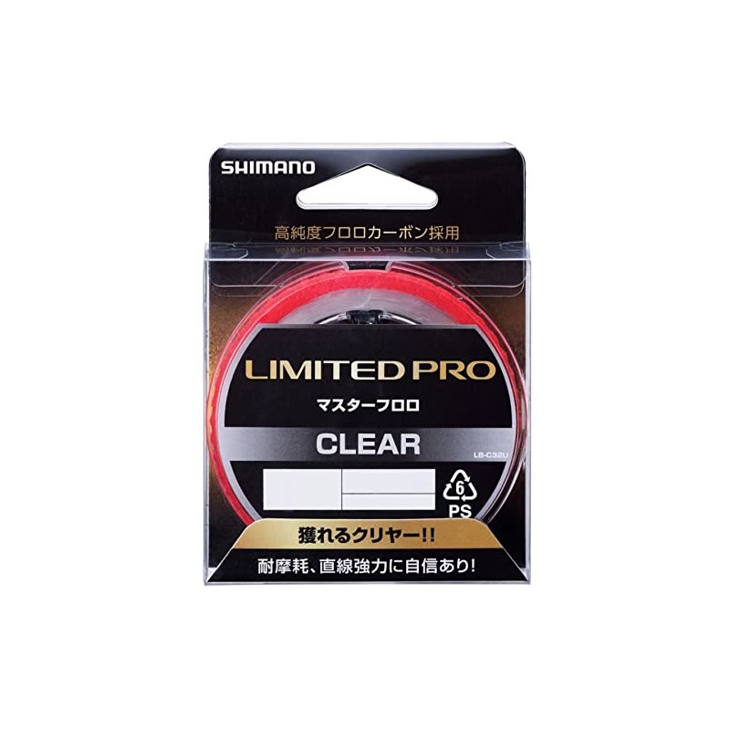 Shimano LB-C31U Limited Pro Master Floro, Clear, 23.4 ft (70