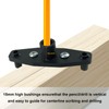 Wdwlbsm Dowel Jig Kit for Floating Shelf Bracket Drill Guide