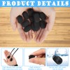12 Pcs Headset Microphone Cover Foam Microphone Windscreen Foam Lapel
