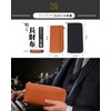 Men's Long Wallet, Tochigi Leather, Genuine Leather, 7.1 inches (18