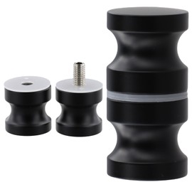 Anseom 1 Pcs Shower Door Handle, Bathroom Doors Knob Round Aluminium Alloy Shower Door Handle Pull Handle knobs, Chrome Door Knobs for Shower Doors Glass Doors (30mm)