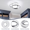 CANEOE Small Modern Ceiling Light,6000K Cool White Round Led Hallway