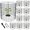 Adnee 10 Packs Wire Plant Protector from Animals - 12"