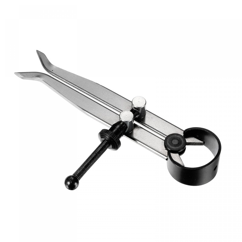 sourcing map Spring Inside Caliper 5 Inch Stainless Steel Adjustable