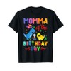 Dinosaurs Theme Birthday Momma Of The Birthday Boy Dinosaur T-Shirt