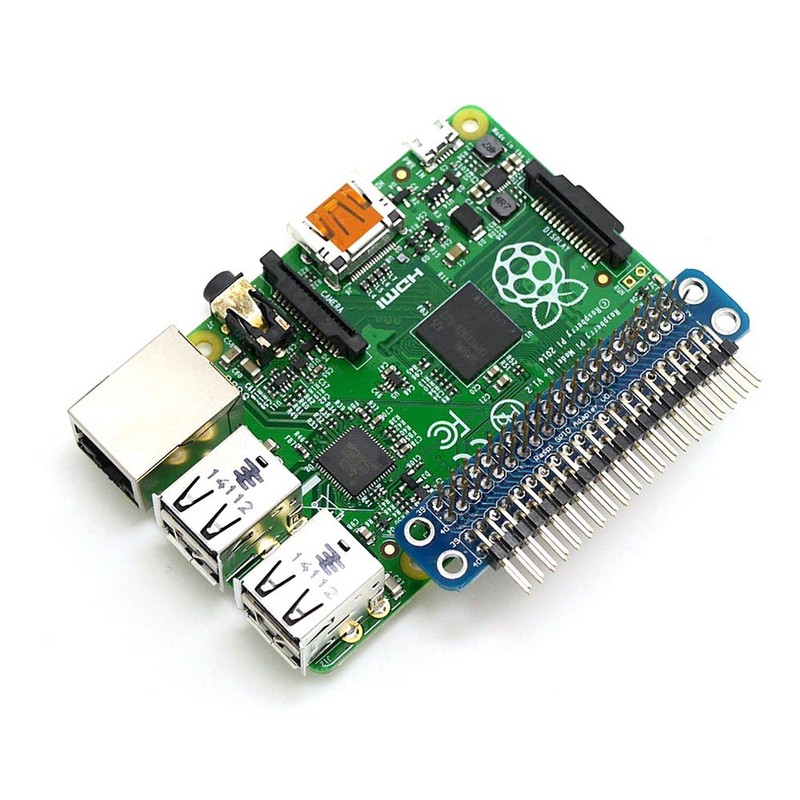 WINOGNEER ラズベリーパイ3モデルB、モデルB、A +、B +、Zero Transfer GPIO用の未組み立てのダブルGPIOアダプタ