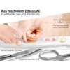 Nagelschere aus Solingen Classic Modell mit einseitiger Mikroverzahnung FuÃnagelschere Made