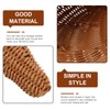 Garneck Thanksgiving Cornucopia Basket, Table Decoration Rattan Cornucopia Centerpieces Wicker
