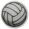 Novel Merk Volleyball Circle Teacher Decorations Small Refrigerator Magnet Set
