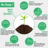 Legigo 50 Pcs 50mm Coco Coir Pellets Seed Starter Soil